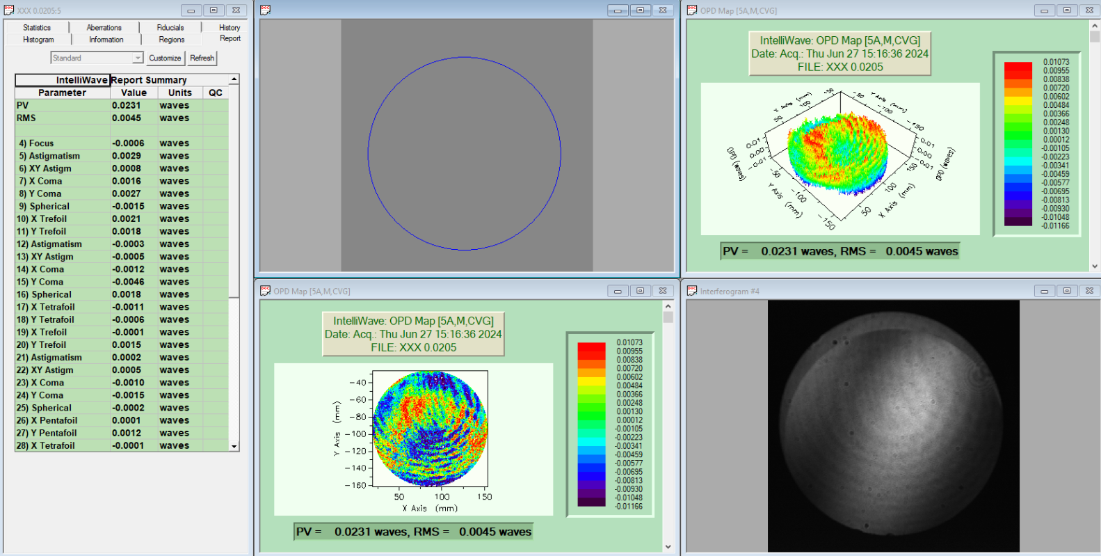 Fry Optics landing page hero image showing optical technology
